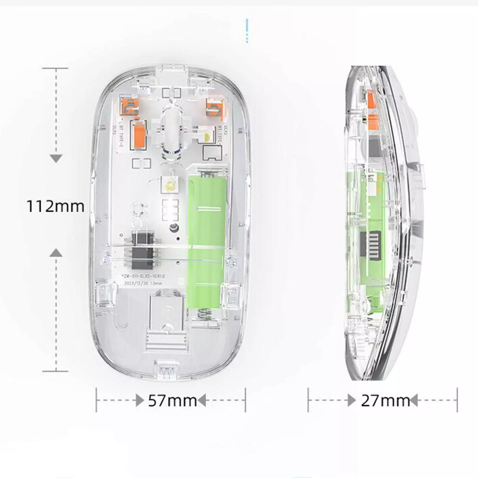 Transparent Wireless Mouse