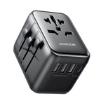 Jr-tcw01 17W 4-port Universal Travel Adapter Black