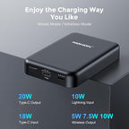 10000 mah Wireless Charger Portable Mag-Safe PowerBank