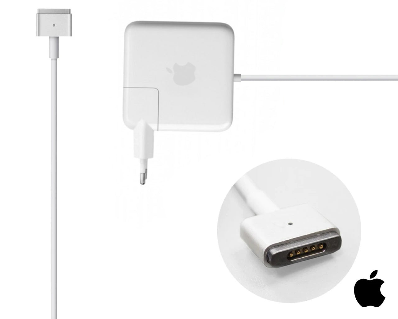 Apple 60W MagSafe 2 (T-Shape Pin) MacBook Pro Laptop Charger
