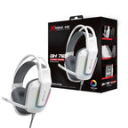 XTRIKE ME GH712 RGB GAMING HEADSET WITH NOISE REDUCTION MICROPHONE BLACK | WHITE